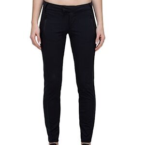 Lululemon Zipper Front Black Skinny Pants Size 6